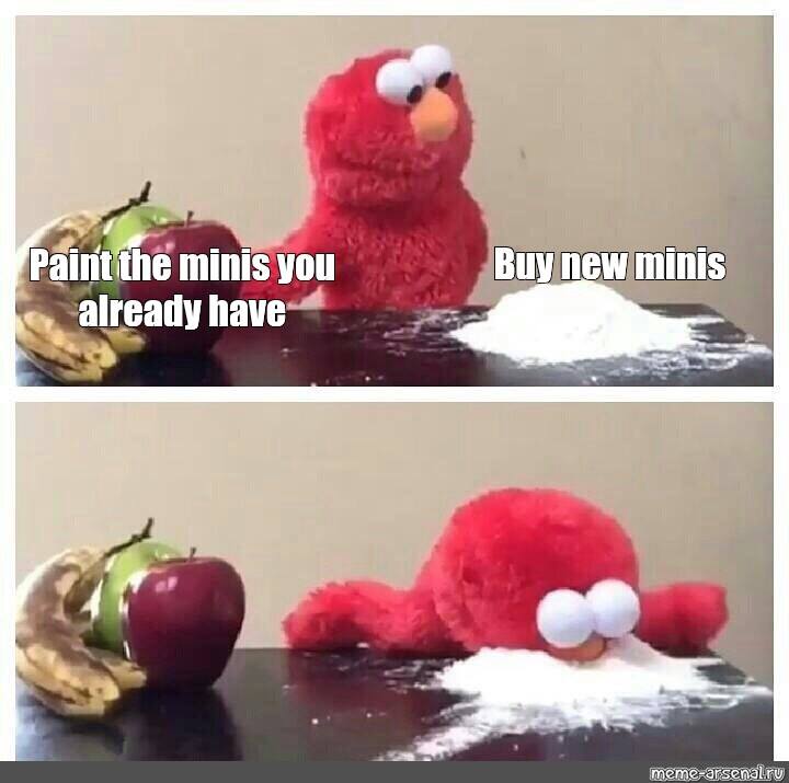 Meme Multo Mini elmo-minis-meme – No Rerolls