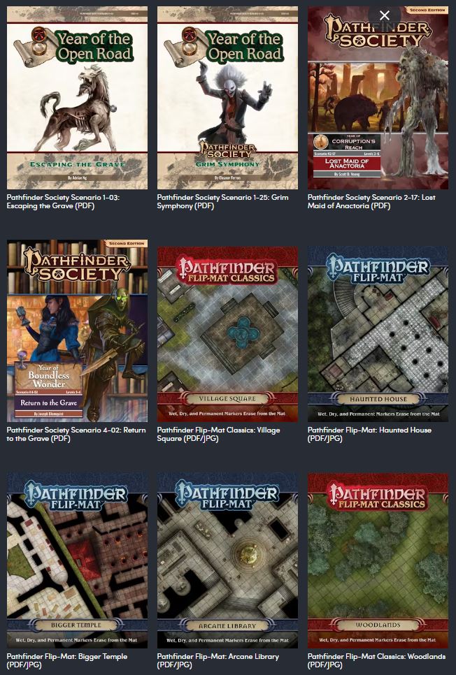 Pathfinder Undead Module Humble Bundle: Pathfinder Bundle of the Dead – No Rerolls